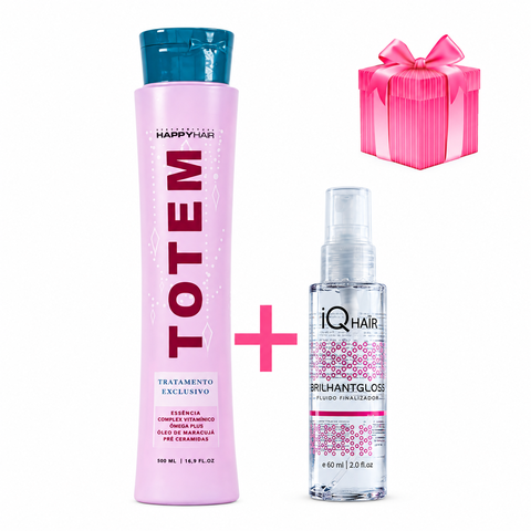 Happy Hair Ботокс Hair Totem АКЦИЯ! 500 мл + подарок IQ Hair Luminosita 10 шт.