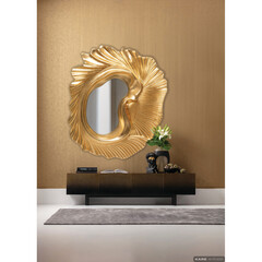 Зеркало настенное Orecchio Gold 162x146cm