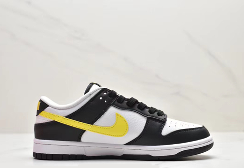 Nike Dunk Low 'Black/White/Yellow' 