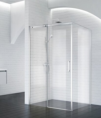 BelBagno Acqua ACQUA-AH-1-110/80-C-CR Душевой уголок прямоугольный, 110x80, цвет: хром