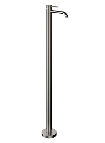 Gessi 316 Flessa 54097#239 Смеситель для раковины напольный, внешняя часть, Steel Brushed