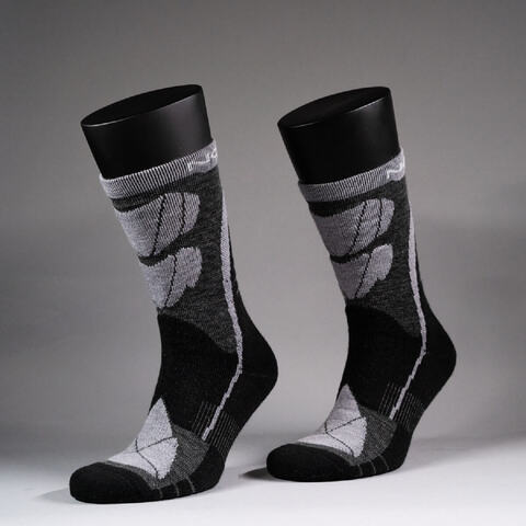 Термоноски Nordski Wool черные-серые