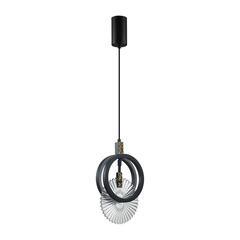 5421/17L HIGHTECH ODL_EX25 083 черный/золото/металл/стекло Подвес LED 17W 3000K 986Лм MERCURY