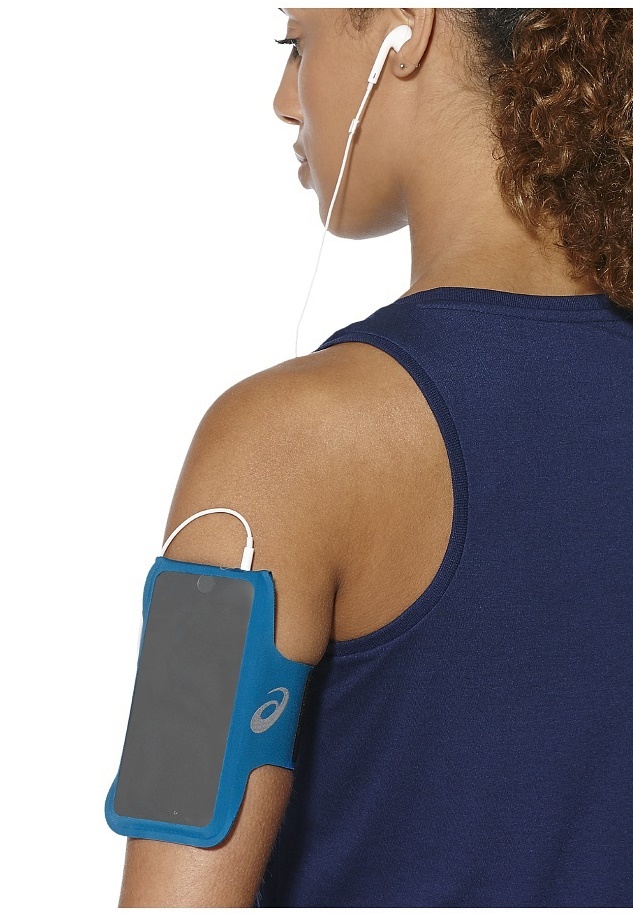 ASICS MP3 ARM TUBE карман на руку синий - 2