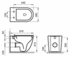 BelBagno Sfera-R BB2141CBR Унитаз приставной безободковый, цвет: белый