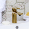WasserKRAFT Aisch 5503 Смеситель для раковины встраиваемый, цвет: золото