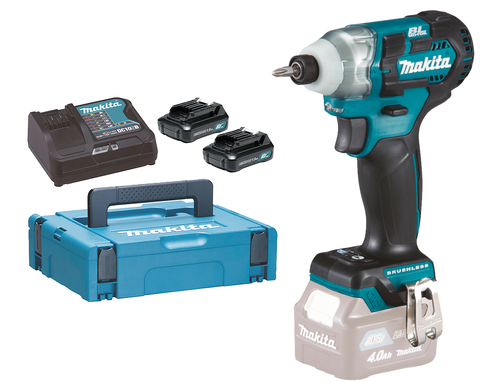 Аккумуляторный ударный шуруповерт Makita TD111DZ с аккумуляторами
