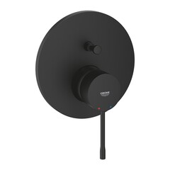 GROHE Essence 24167KF1 Смеситель однорычажный скрытого монтажа для ванны с переключателем на 2 положения, фантомный чёрный фото