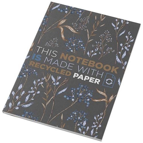 Блокнот формата А5 Novella Austen Colours из переработанной бумаги в мягкой обложке на 50 листов