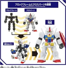 Сборная модель Blockcross Mobile Suit Gundam: RX-78-2