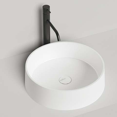 Salini Gloria 1102201M Раковина накладная 44x44, цвет: белый матовый