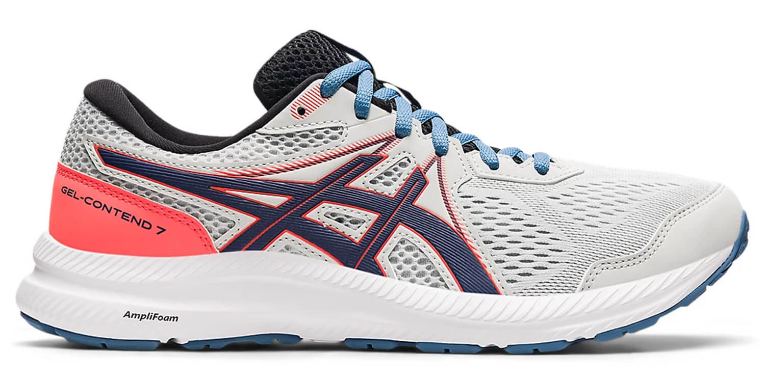 Asics Gel Contend 7 кроссовки беговые мужские белые
