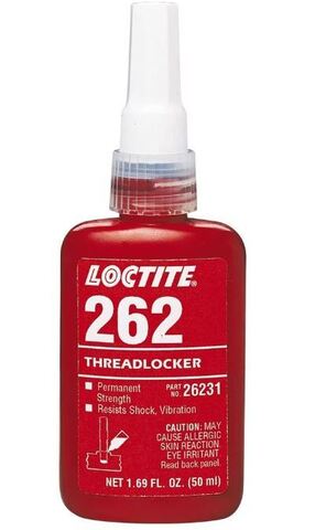 Loctite 262 (Локтайт 262) - однокомпонентный фиксатор резьбы - 50 мл