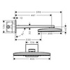 Hansgrohe Rainmaker Select 24005600 Душ верхний 46,6х30 см 2 режима