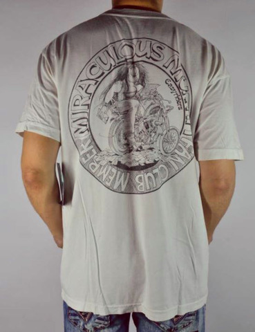 Affliction | Футболка мужская Easyriders Fan Club Tee A13219 спина