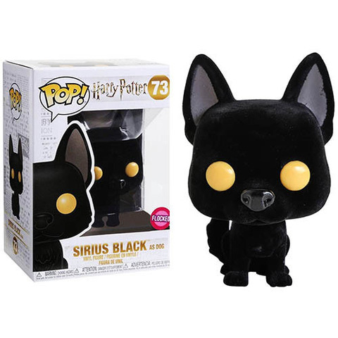 Funko POP! Harry Potter: Sirius Black as Dog (Flocked Exc) (73)