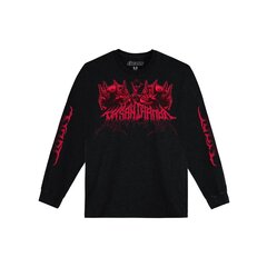 Misanthrope LS Tee / Черно-красный