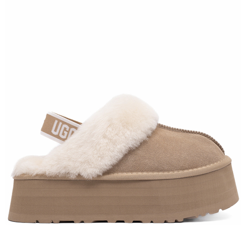 Ugg Funkette Slippers Platform "Sand"