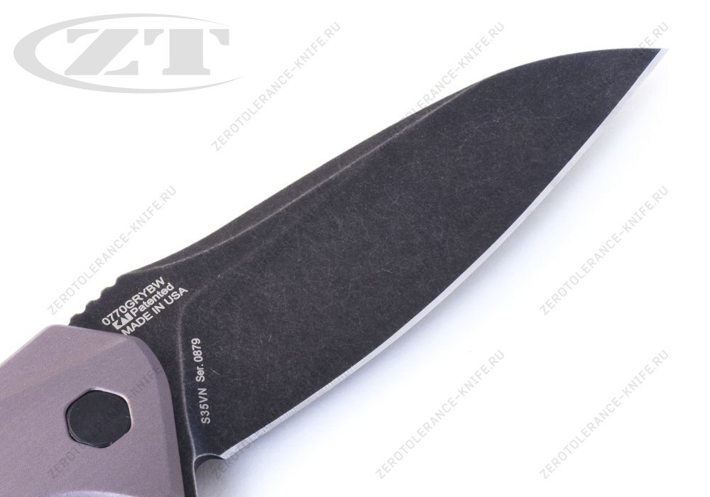 Нож Zero Tolerance 0770GRYBW - фотография 