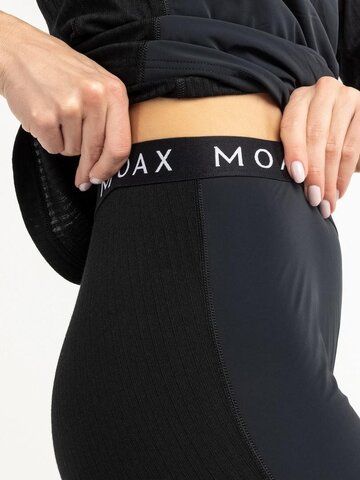 Женские термокальсоны с ветрозащитой Moax Race Wind черные