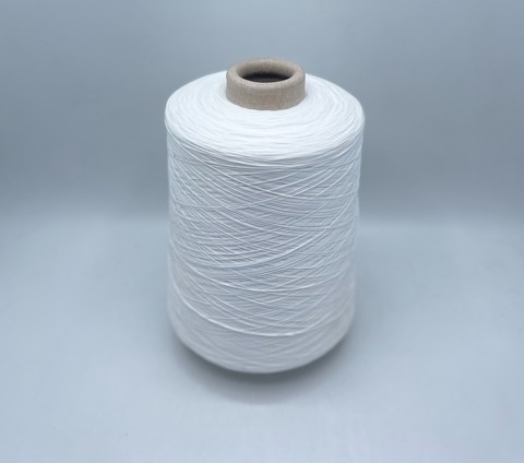 Pecci filati (пр.Италия),art. Confetto, 700м/100гр,67% Хлопок, 33% Полиамид, цвет-Молочный. арт.36787