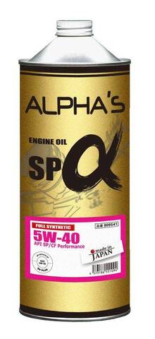 Масло моторное ALPHA'S 809541 5W-40 SP/CF 1L