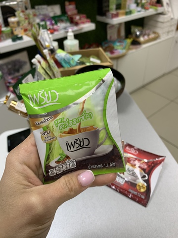 купить выгодно в Иркутске Тайский кофе для похудания зелёный Детокс Detox Sappe