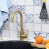 WasserKRAFT Aisch 5507 Смеситель для кухни, цвет: золото