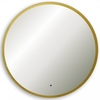 Abber Mond AG6204SCGL-1.0 Зеркало с подсветкой, сенсорный выключатель, диммер, цвет: золото