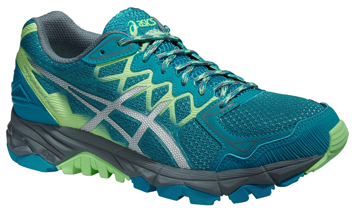 Asics Fujitrabuco Neutral 4 Женские внедорожники бирюзовые - 7