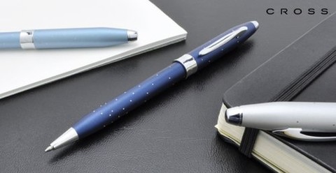 Ручка шариковая Cross Century II, Starlight Midnight Blue CT (AT0082WG-32)