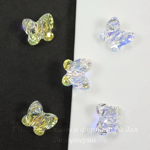 5754 Бусина в виде бабочки Сваровски Crystal AB 8 мм ()