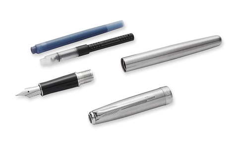 Ручка перьевая  Parker Frontier F13, Stainless Steel CT, F (S0684870)