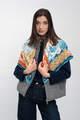 Платок «Русская зима»