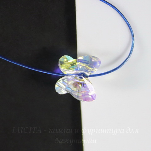 5754 Бусина в виде бабочки Сваровски Crystal AB 8 мм ()