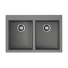 Omoikiri Bosen 80-2-GR 4993569 Кухонная мойка Tetogranit/leningrad grey