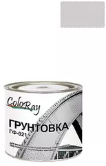 Грунт ГФ-021 по металлу и дереву Краски Черноземья серый