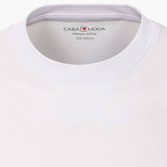 Футболка Casamoda 004200-000 цвет Белый, короткий рукав