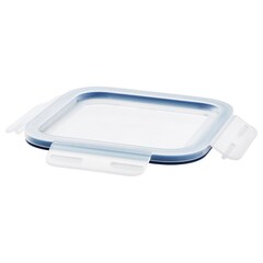 Квадратная крышка для контейнера IKEA 365+, Пластик, Силикон, 15х15 см