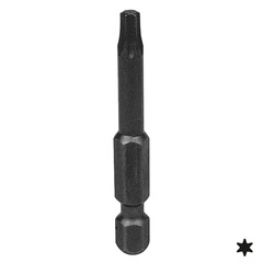KING TONY (715007T) Вставка (бита) торцевая 1/4", L = 50 мм, TORX, T7, для шуруповерта