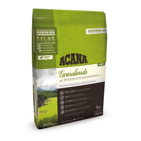 Acana Regionals Grasslands Cat корм беззерновой для кошек (ягненок) 5,4 кг