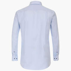 Сорочка мужская Casamoda Comfort Fit 334025200-100 из фактурной ткани голубая