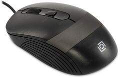 Мышь Оклик 310M черный/серый 2400dpi USB