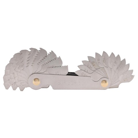 Резьбомер M/MF/Whitworth/G 58шт H-Tools 05001040