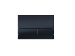 Aquatek KDI-0000055 KDI-0000055(030D) Панель смыва нержавеющая сталь/PVD, цвет черный матовый (клавиши прямоугольные) 169*250*2.2 мм фото