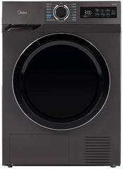 Сушильная машина Midea MD0180BH60/T, с тепловым насосом, конденсационная, загрузка 8 кг, 14 программ