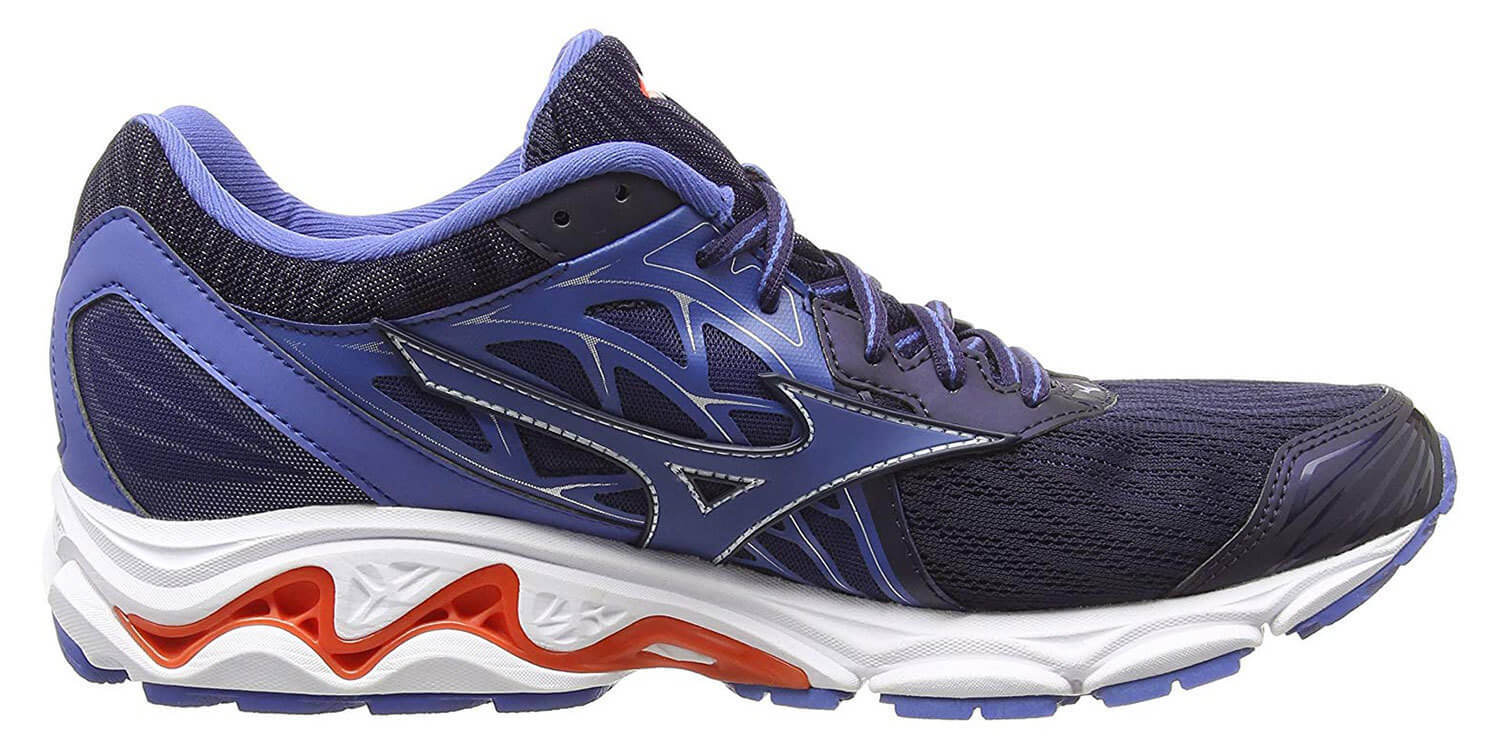 Mizuno Wave Inspire 14 мужские беговые кроссовки темно-синие