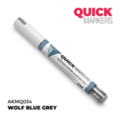 Акриловый маркер AK Interactive Quick Marker Wolf Blue Grey