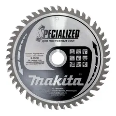Диск по искусственному камню для погружной пилы 165х20х2,4 мм/48 Makita B-43907