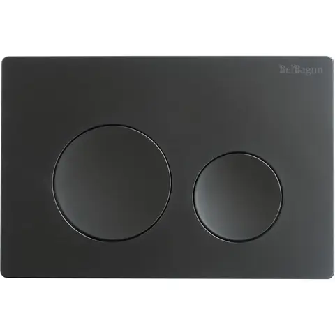 BelBagno BB-03C-NERO.M Кнопка смыва, черный матовый